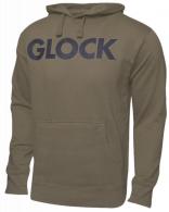 Glock Traditional Hoodie OD Green Durable Soft Fabric Long Sleeve 3XL - AP95792_NEW