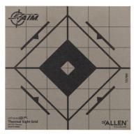 Allen EZ Aim Adhesive Thermal Sight Grid Paper Target 6" - 258
