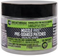 Breakthrough Muzzle Loader Round Presoaked Patches - 875 Breakthrough Muzzle Loader Round Presoaked Patches - 875