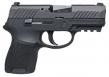 Sig Sauer P320 Subcompact Double Action 9mm 3.6" 12+1 Polymer Grip Black - 320SCR9BSS