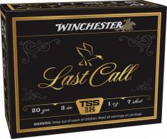 Winchester Ammo LCTSS2037 Last Call 20Gauge 3" 1oz Tungsten 7Shot 10 Per Box/10 Case - 12 Winchester Ammo LCTSS2037 Last Call 20Gauge 3" 1oz Tungsten 7Shot 10 Per Box/10 Case - 12
