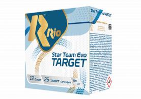 Rio Ammunition STT24LT75 Star Team EVO Target 12Gauge 2.75" 7/8oz 7.5Shot 25 Per Box/10 Case - 970 Rio Ammunition STT24LT75 Star Team EVO Target 12Gauge 2.75" 7/8oz 7.5Shot 25 Per Box/10 Case - 970