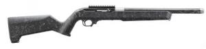 Ruger 10/22 22 LR 16.1" Carbon Fiber Barrel, Black / White Speckle Stock, 10+1 - 31220 Ruger 10/22 22 LR 16.1" Carbon Fiber Barrel, Black / White Speckle Stock, 10+1 - 31220