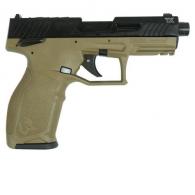Taurus 2TX22 TORO Handgun .22 LR (2) 10 Round Magazines 4.6" Threaded Barrel Black Slide/FDE Frame - 12TX22P141F10