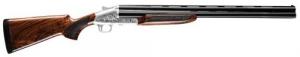 ATI Triple Barrel 12 GA 3.50" 26" Vent Rib Barrel, Engraved Silver Receiver, Fixed Wood Stock - ATIGKOF123B26