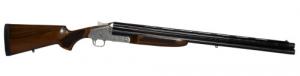 ATI Triple Barrel 12 GA 3.50" 30" Vent Rib Barrel, Engraved Silver Receiver, Fixed Wood Stock - ATIGKOF123B30