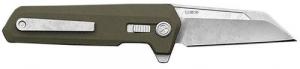 Magpul Industries, Breslau, Folding Knife, 2.94 Wharncliffe Blade, MVN35 MIM Steel, 7.375 Overall Length, Lug Lock - MAG1081-ODG