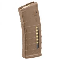 Magpul Industries, Magazine, PMAG 25 ICAR GEN M3 Window, 6MM ARC, 25 Rounds, Fits Surefire ICAR Carbine, Medium Coyote Tan - MAG1490-MCT