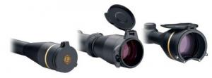 Leupold Alumina Scope Cover, Matte Black, Aluminum, 20mm, Flip Open - 32