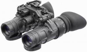 AGM Global Vision 12UN41284124111 UNVG Night Vision Goggles Black 1x 64-72 Ip/mm Resolution - 1057