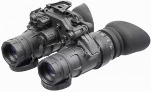 AGM Global Vision UNVG Night Vision Goggles Black 1x 64-72 Ip/mm Resolution - 1057
