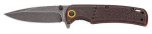 Browning Knife, BM Slim Wash ORG/BLK - 003220581