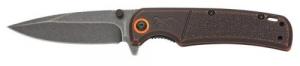 Browning Knife, BM Slim Wash ORG/BLK Box - 3220581B