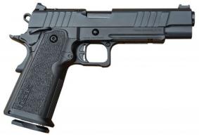 Tisas Duty DS Semi Auto Pistol, 9mm, 5" Barrel, Black, 17 Rounds - 12500017