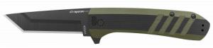 Outdoor Edge Razor Vx4 3" Fldr Black/green G10 Black Tanto - 75 Outdoor Edge Razor Vx4 3" Fldr Black/green G10 Black Tanto - 75