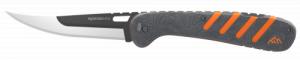 Outdoor Edge HTX Razor 5.0" Folding Knife, Gray/Orange - 75
