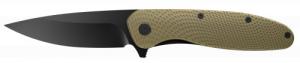 Outdoor Edge Viddux Folder 3.15" Blade, Green - 75