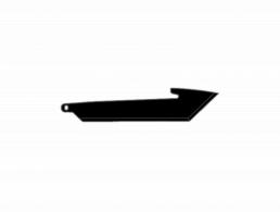 Outdoor Edge Razor Tanto Blade Pack, 3.0" (6-Pack) - 75