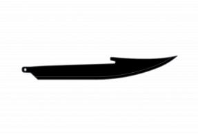 Outdoor Edge Razor Boning/Fillet Blade Pack, 5.0" (6-Pack) - RR50K-6C