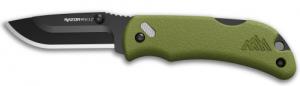 Outdoor Edge Razor-Mini 2.2" OD Green PMS W/2 Black DP BLDS - RMG222C