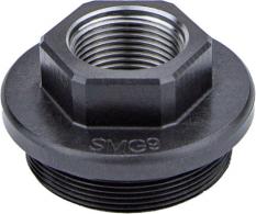 Kgm Suppressors A-DTA-S-1 Direct Thread Adapter Fits 1/2"x28 Steel Nitride Black - 1280 Kgm Suppressors A-DTA-S-1 Direct Thread Adapter Fits 1/2"x28 Steel Nitride Black - 1280