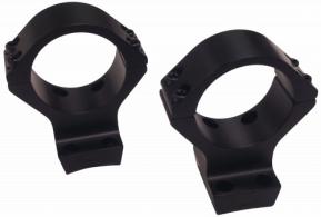 Talley 2-Piece Rings & Base Combo, Round Receiver, 34mm Medium, Black - 593 Talley 2-Piece Rings & Base Combo, Round Receiver, 34mm Medium, Black - 593