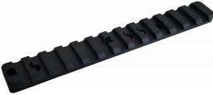 Talley P00252336 Black Anodized Aluminum Henry Homesteader Picatinny Rail Mount - 593