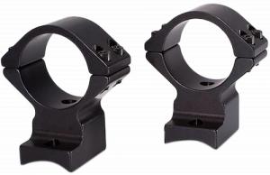 Talley 2-Piece Rings & Base Combo, Round Receiver, 1" Medium EXT Front, Black, Savage 110 Ultralite - 593