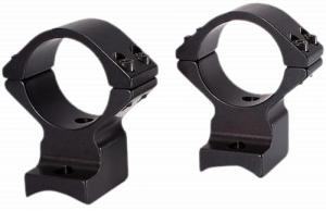 Talley 2-Piece Rings & Base Combo, Round Receiver, 1" High EXT, Black, Savage 110 Ultralite - 593