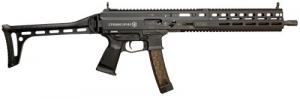 Grand Power Stribog SP9A3 9mm 30+1 16" Black Picatinny Rail, Black Polymer Grip - 810091157978 Grand Power Stribog SP9A3 9mm 30+1 16" Black Picatinny Rail, Black Polymer Grip - 810091157978