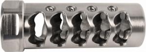 American Precision Arms Gen 4 Fat Bastard Self Timing Stainless 5/8"x24 Threads 3.30" OAL 1.10" Diameter 30 Cal - G4F5830S