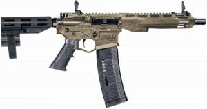 ATI Alpha Maxx 5.56x45mm 60+1 7.50" Black Threaded Barrel, Polymer M-LOK Handguard, Flat Dark Earth Picatinny R - ATIGAX5567MLCFDE
