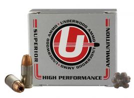 Underwood Jacketed Hollow Point 9mm Ammo 124 gr 20 Round Box - 114
