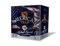 Nobel/Eurosports LLC ANS121FSC8 American Trap 12Gauge 2.75" 1 1/8oz 8Shot 25 Per Box/10 Case - 1250