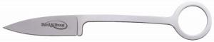 Cold Steel CS20BTJ Bird & Trout 2.25" AUS-8A SS Plain Drop Point Bead Blasted Blade, 4.06" Bead Blasted AUS-8A SS Handle - 246