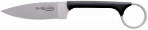 Cold Steel CS20A Bird & Game 3.50" Fixed Drop Point Plain AUS-8A SS Blade, 3.75" Black Textured Polymer Handle - 246 Cold Steel CS20A Bird & Game 3.50" Fixed Drop Point Plain AUS-8A SS Blade, 3.75" Black Textured Polymer Handle - 246