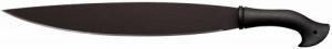 Cold Steel CS97BAM18S Barong 18" Black Matte Baked-On Anti Rust 65Mn Carbon Steel Blade, Black Polypropylene Handle, 24.50" Long - 246