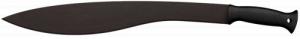 Cold Steel CS97MKM Kukri Magnum 17" Black Matte Baked-On Anti Rust 65Mn Carbon Steel Blade, Black Polypropylene Handle - 246
