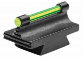 TruGlo Front Sight Green Front Fiber Optic/Black Frame 3/8" Dovetail, .343" High - TGTG95343RG