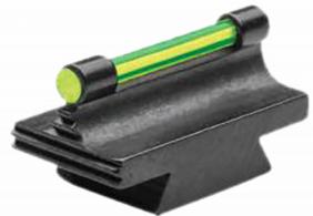 TruGlo Front Sight Green Front Fiber Optic/Black Frame 3/8" Dovetail, .530" High - TGTG95530RG