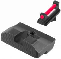 TruGlo Fiber-Optic Pro Red Fiber Optic Front/Blacked Rear/Black Frame Fits CZ SP - TGTG132CZ1