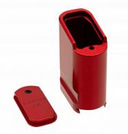 Shield Arms Magazine Extension Extended 10rd Compatible w/ Shield Arms S15 Magazine Red Anodized Aluminum - 1185