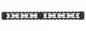 Leapers ARCA Rail 9 Slot M-LOK Matte Black Anodized Aluminum 14.20" Long M-LOK Mount - 910