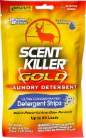 Wildlife Research Scent Killer Gold Laundry Detergent Strips Odor Eliminator Odorless Scent 60 Pack - 1285