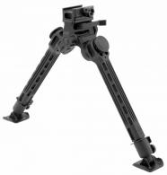 Leapers TLBPFS01A Big Bore Bipod Black Anodized 9-14" Aluminum/Steel - 910