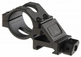 UTG Leapers Tactical Angled Offset Ring Mount, Picatinny, Black, 20mm - 910