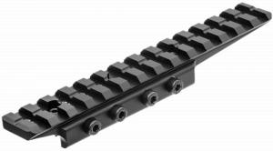 Leapers Picatinny Adapter Mount, Matte Black Anodized Aluminum, 5.7" - 910 Leapers Picatinny Adapter Mount, Matte Black Anodized Aluminum, 5.7" - 910