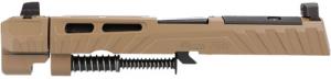 Sig Sauer  P320 9mm Coyote Brown Stainless Steel Optic Ready Slide XRAY3 Sights - 8901129