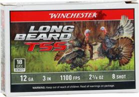 Winchester Ammo LBTSS1239 Long Beard TSS 12Gauge 3" 2 3/8oz Tungsten 8Shot 5 Per Box/10 Case - 12 Winchester Ammo LBTSS1239 Long Beard TSS 12Gauge 3" 2 3/8oz Tungsten 8Shot 5 Per Box/10 Case - 12