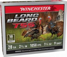 Winchester Long Beard TSS Shotshells 28ga 2-3/4" 1-1/4oz 1050 fps #9 5/ct - 12 Winchester Long Beard TSS Shotshells 28ga 2-3/4" 1-1/4oz 1050 fps #9 5/ct - 12